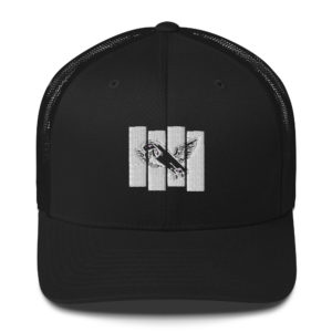 FSS Black Flag Dad Mesh Cap - Black