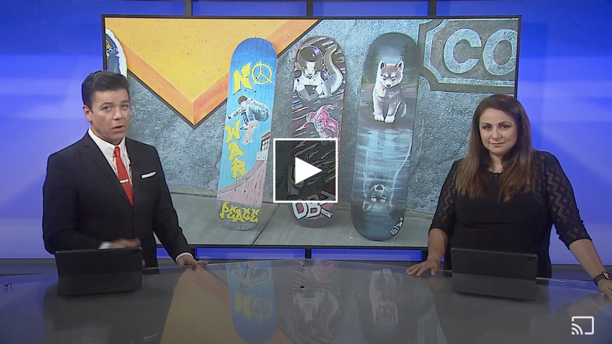 Program transforms tattered skateboards