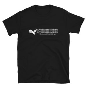 Live SB Give SB Black - Short-Sleeve Unisex T-Shirt