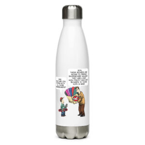 Viva_el_pinche_gringo stainless steel water bottle