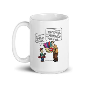 Vive_el_pinche_gringo white glossy mug - Image 5